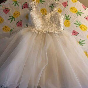 Azazie flower girl dress